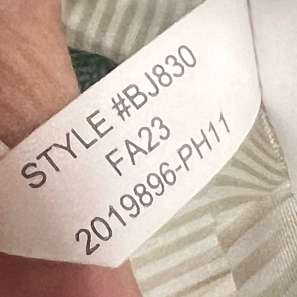 J. Crew Green Herringbone Wool Blend Holland Single Button Blazer Women’s 12 - Picture 9 of 12